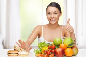 junk food vs healthy food